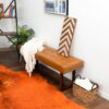 Cameron - Bench - Brown / Tan - Image 9