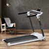 Portable Compact Treadmill, Electric Motorized 3.5Hp, 14Km / H, Medium Running Machine Motorised Gym 330Lbs, Foldable For Home Gym Fitness Workout Jogging Walking, Bluetooth Speaker App Fitime - White - Image 4