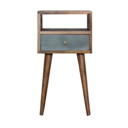 Mini Painted Bedside Table - Lake Green