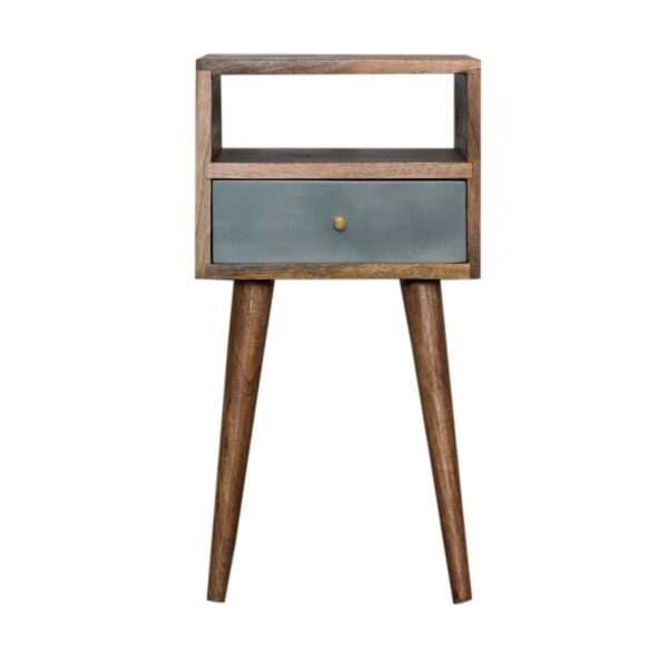 Mini Painted Bedside Table - Lake Green