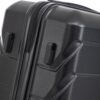 Set 3 Pieces 20" / 24" / 28" Abs Spinner Wheel Luggage, Matching Color, With Combination Lock - Black - Image 16