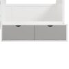 Twin Size Daybed With Storage Shelves And Lockers, Multi Functional Bed With Study Desk And Matching Stool - White - Image 10