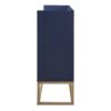 Modern Sideboard Elegant Buffet Cabinet With Large Storage Space For Dining Room, Entryway - Navy - Image 18