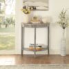 Justino - Console Table - Gray / Oak - Image 11