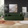 Andrew - Boucle Sofa - Dark Green - Image 2