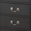 Elegant Traditional Lingerie Chest - Black - Image 4