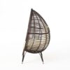 Cutter Teardrop Patio Chair With Water Resistant Cushion - Multi / Brown / Beige - Image 8