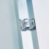 Double Sliding Shower Door Aluminium Alloy Frame, 5 / 16" (8Mm) Thick Sgcc Tempered Clear Glass - Chrome - Image 7