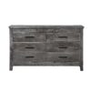 Vidalia - Rustic Dresser - Gray / Oak - Image 3