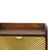 Manila - 1 Drawer Nightstand - Chestnut - Image 7