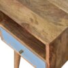 Mini Hand Painted Nightstand - Blue - Image 5