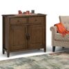 Connaught - Entryway Storage Cabinet - Rustic Natural Aged Brown - Image 8