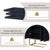 Modern Sideboard Elegant Buffet Cabinet With Large Storage Space For Dining Room, Entryway - Black - Image 7