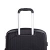 Expandable Hardshell Suitcase Double Spinner Wheels Pp Luggage Sets Lightweight Durable Suitcase With Tsa Lock, 3 Piece Set (20/24/28) - Black - Image 8