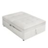 4 In 1 Sofa Bed, Chair Bed, Multi - Function Folding Ottoman Bed With Storage Pocket And USB Port For Small Room Apartment, Living Room, Bedroom, Hallway - White - Image 10