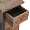 Mini Classic Country Bedside Table - Gray - Image 4