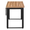 Computer Desk, Home Office, Standing, Adjustable, Laptop, Contemporary & Modern - Brown - Image 3