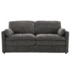 Cozy Upholstered Loveseat Sofa Oversized Comfy Comfy Cloud Sofa Double Cushion Loveseat Sofa Plush Cushion Sofa Couch For Living Room - Gray - Image 10