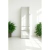 Elise - Slim Modular Wood Closet Cabinet With Mirror In Durable Melamine Construction - White - Image 5