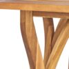 Outdoor Hermosa 7 Piece Wood Dining Set With Cushions - Teak - Image 11