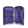 Expandable Hardshell Suitcase Double Spinner Wheels Pp Luggage Sets Lightweight Durable Suitcase With Tsa Lock, 3 Piece Set (20/24/28) - Purple - Image 17