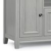 Amherst - Wide TV Media Stand - Fog Gray - Image 7