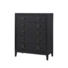 5 Drawer Chest Ample Storage - Peppercorn - Image 2
