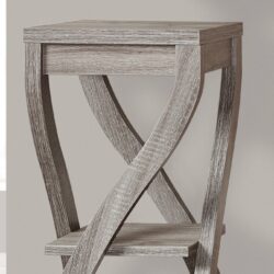 Accent Table, Square, Contemporary & Modern - Taupe