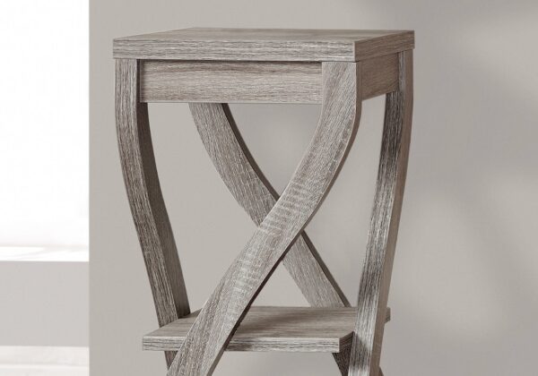 Accent Table, Square, Contemporary & Modern - Taupe