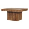 Soba - Chunky Coffee Table - Oak - Image 3