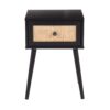 Bora Bora - Contemporary Side Table - Black - Image 5