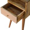 Mini Blush Hand Painted Bedside Table - Blush - Image 7