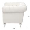 1 Seater Sofa - White - Image 16