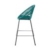 Ferrara - Outdoor Patio Teal Barstool (Set of 2) - Teal - Image 7