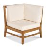 Perla - 5 Pieces Sofa Set - Cream - Image 13