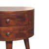 Odyssey - Tripod Bedside Table - Chestnut - Image 4