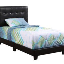 Caldwell - Twin Bed Stylish Contemporary - Black