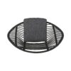 Cordella - Outdoor Woven Wicker Chairs With Cushions, (Set of 2) - Gray - Image 10