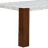 Hettie - Dining Table With Engineered Stone Top - Brown - Image 5