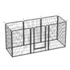8 Panels Heavy Duty Metal Playpen With Door, Dog Fence Pet Exercise Pen For Outdoor, Indoor - Black - Image 12