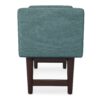 Scott - Small Ottoman Bench - Smoky Teal - Image 4