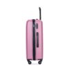 Stylish 3 Piece Luggage Sets With Tsa Lock And Spinner Wheels - Pink - Image 6