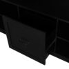 Hall Tree With 6 Hooks, Coat Hanger, Entryway Bench, 3 In 1 Design, A Spacious Drawer For Entrance, Living Room - Black - Image 16