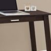 Computer Desk For Home Office, Laptop, Storage Drawers, Contemporary And Modern - Espresso - Image 2