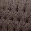 Dunham - Contemporary Fabric Tufted Oversized Pushback Recliner - Brown - Image 12