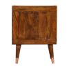 Manila - Copper 1 Drawer Nightstand - Chestnut - Image 8