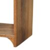 Newton - Mini Nightstand With A Drawer And Open Shelf - Beige Brown - Image 5
