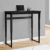 Computer Desk, Home Office, Standing, Adjustable, Laptop, Contemporary - Black - Image 11