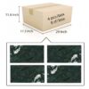 Diamond Polished Marble Tile For Wall And Floor Stone 12 X 24" - Green / Green Multi - Image 11