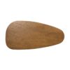 Melvin - Modern Oak Oblong Oval Console Desk - Cafe Brown Oak - Image 3